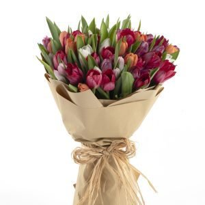 Hand bouquet mix Tulip