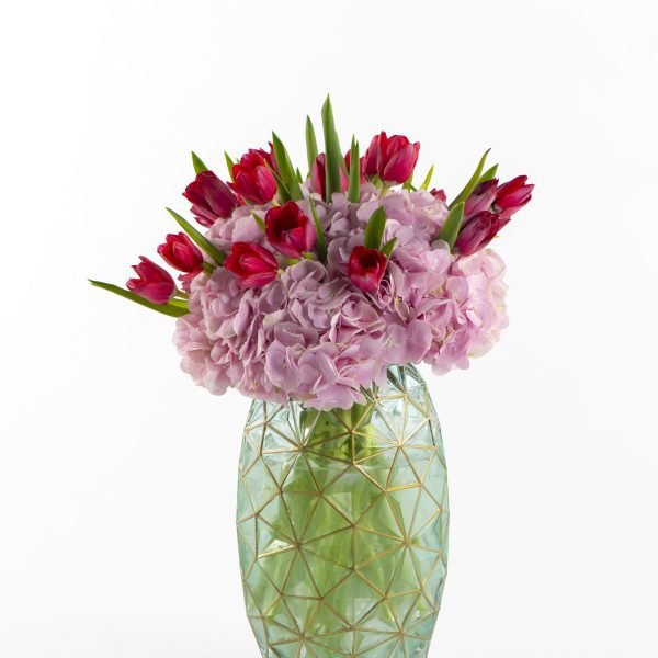 organic vase hydrangea