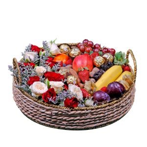 Ramathan Fuits Basket:flowers:chocolates