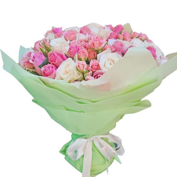 pink roses bouquet | flowers bouquet dubai