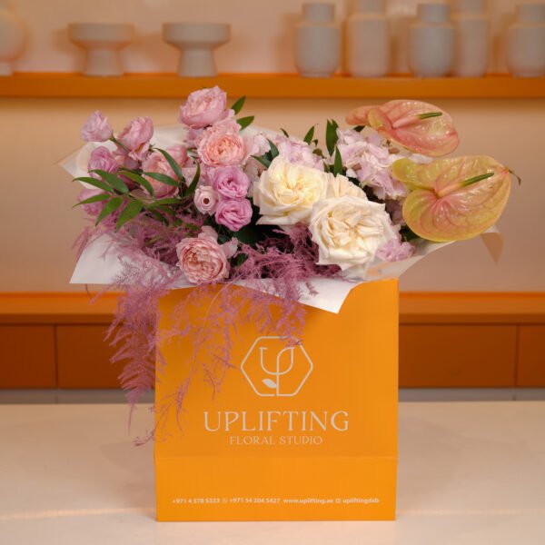 uplifting floral studio bouquet