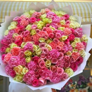 Pink and rose bouquet