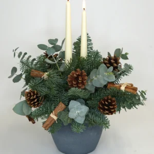 Christmas Table Pot Decor