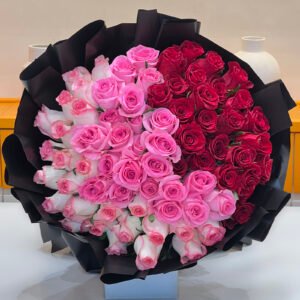 pink-and-red-rose-bouquet