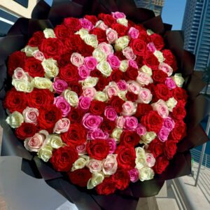 big mix-rose-bouquet