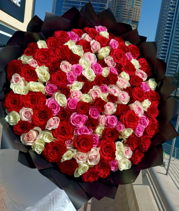 big mix-rose-bouquet